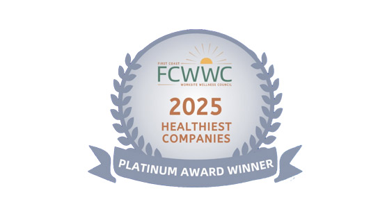 First Coast Worksite Wellness Council - 2025 Healthiest Companies Platinum Winner