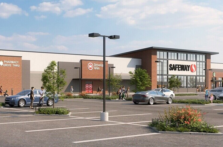 Rendering of the new Safe at Oakley Shops at Laurel Fields.