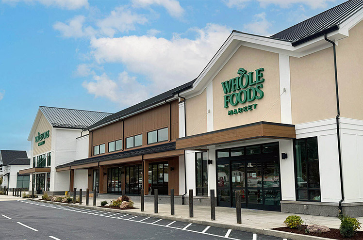 The Shops At Stone Bridge. Whole Foods Market storefront.